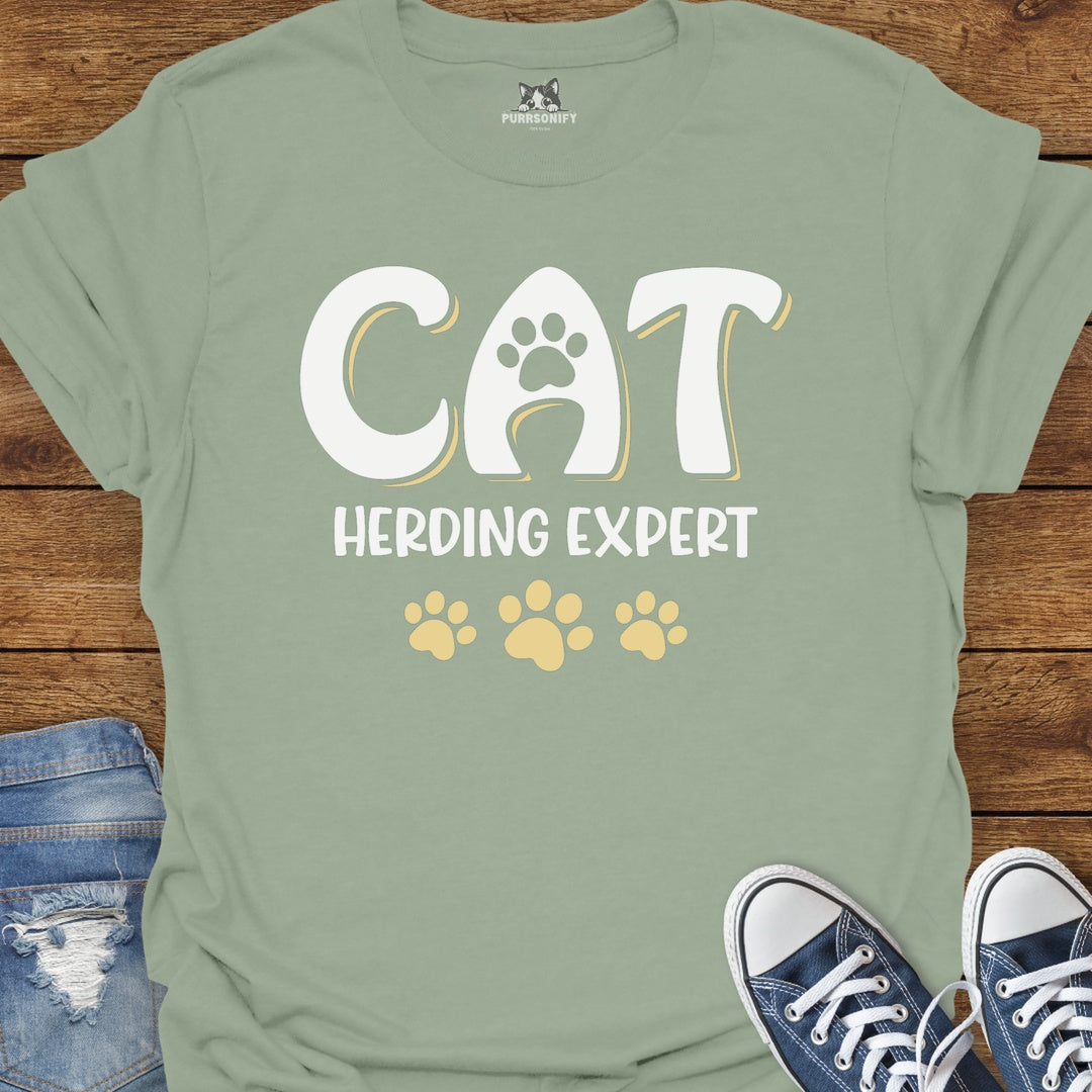 Cat Herding Expert T-Shirt