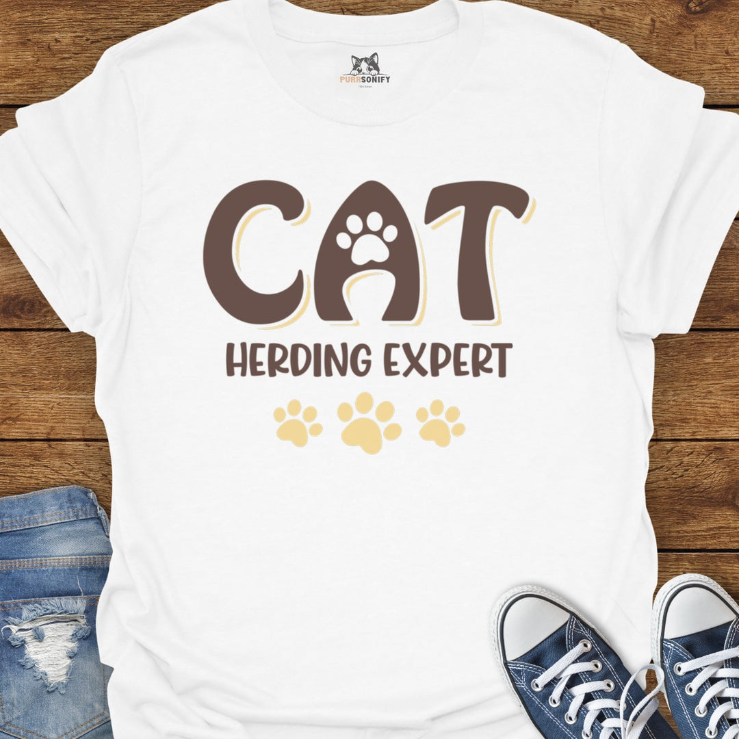 Cat Herding Expert T-Shirt