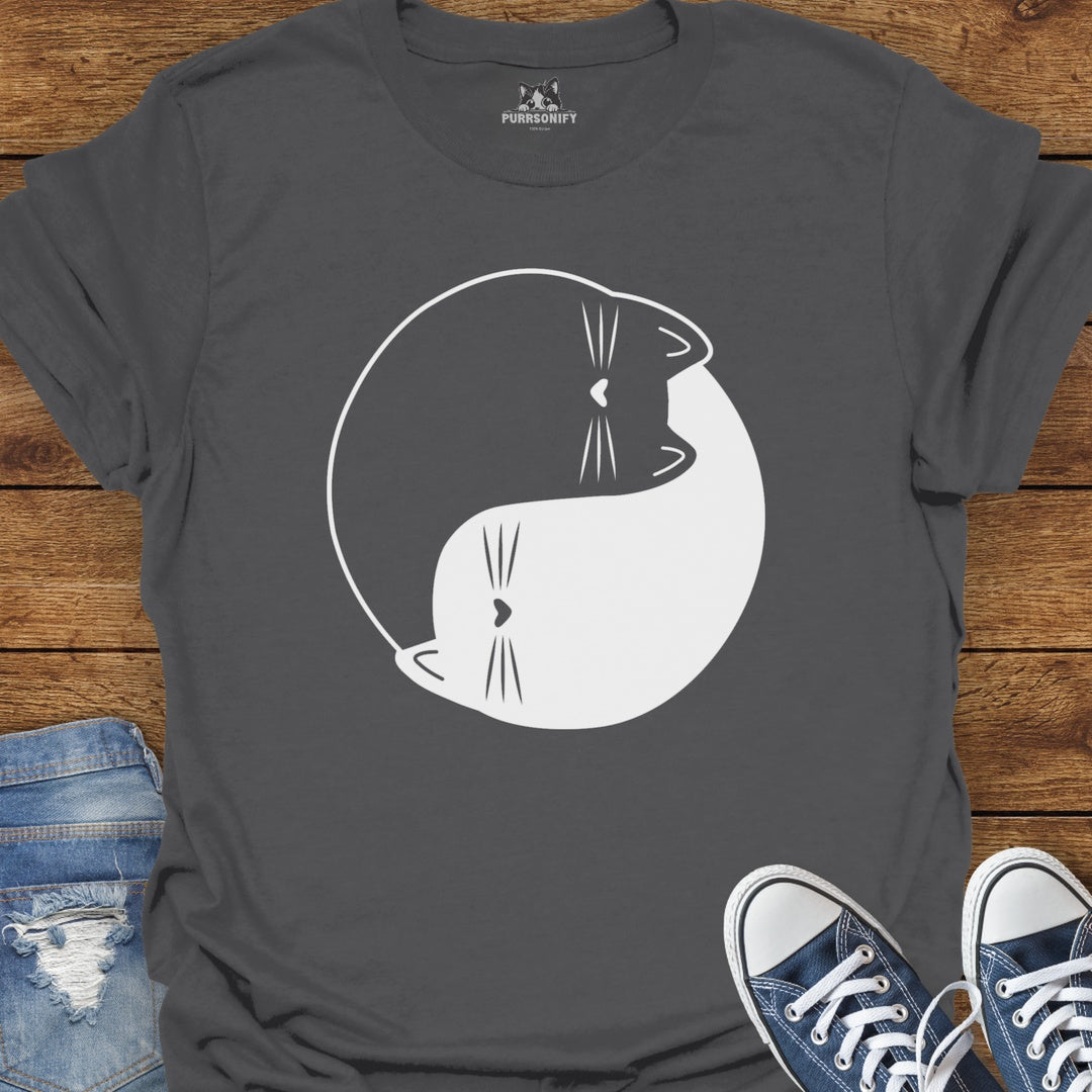Cat Yin Yang T-Shirt