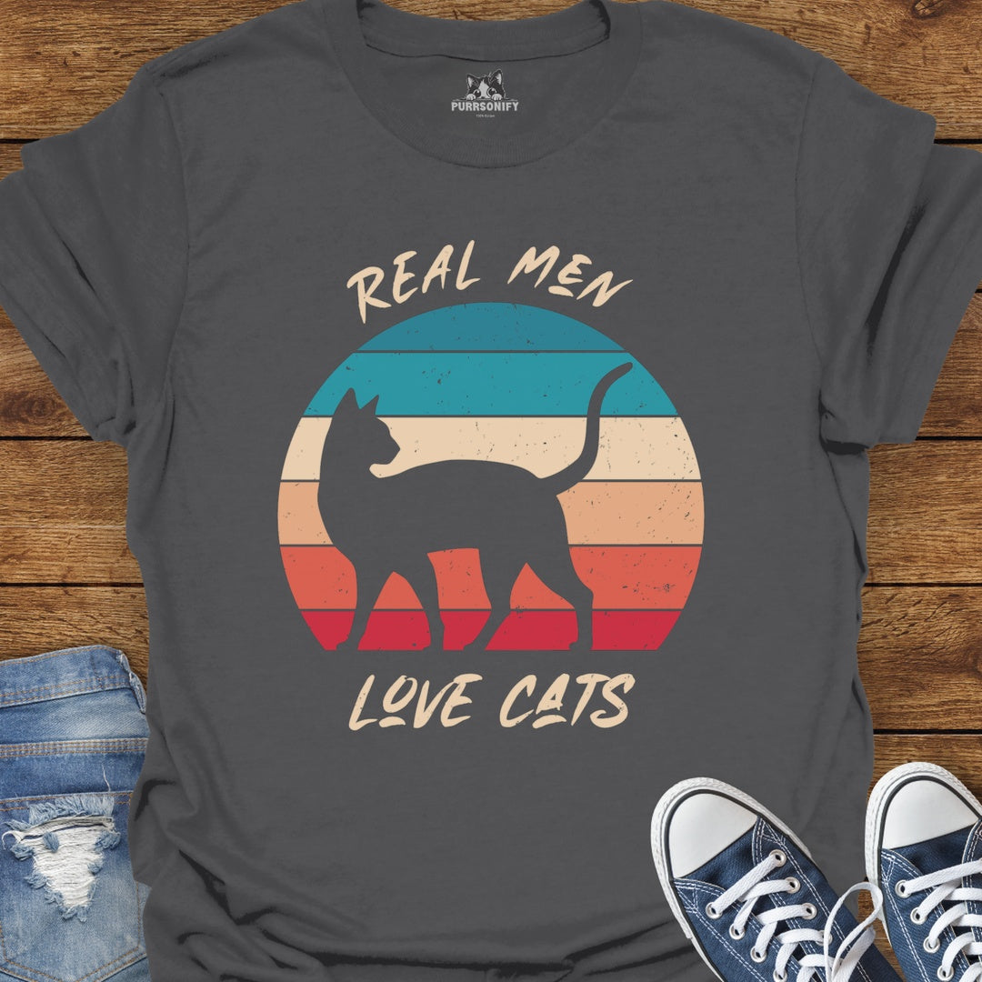Real Men Love Cats T-Shirt