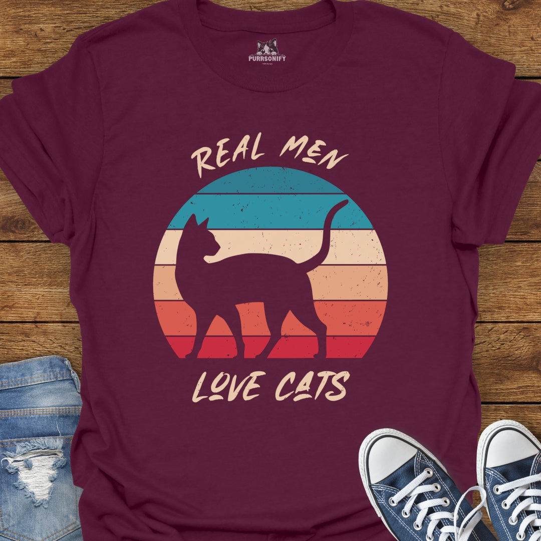 Real Men Love Cats T-Shirt