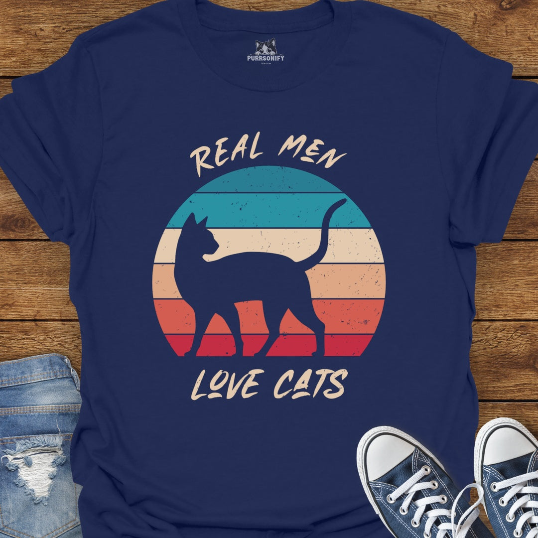 Real Men Love Cats T-Shirt