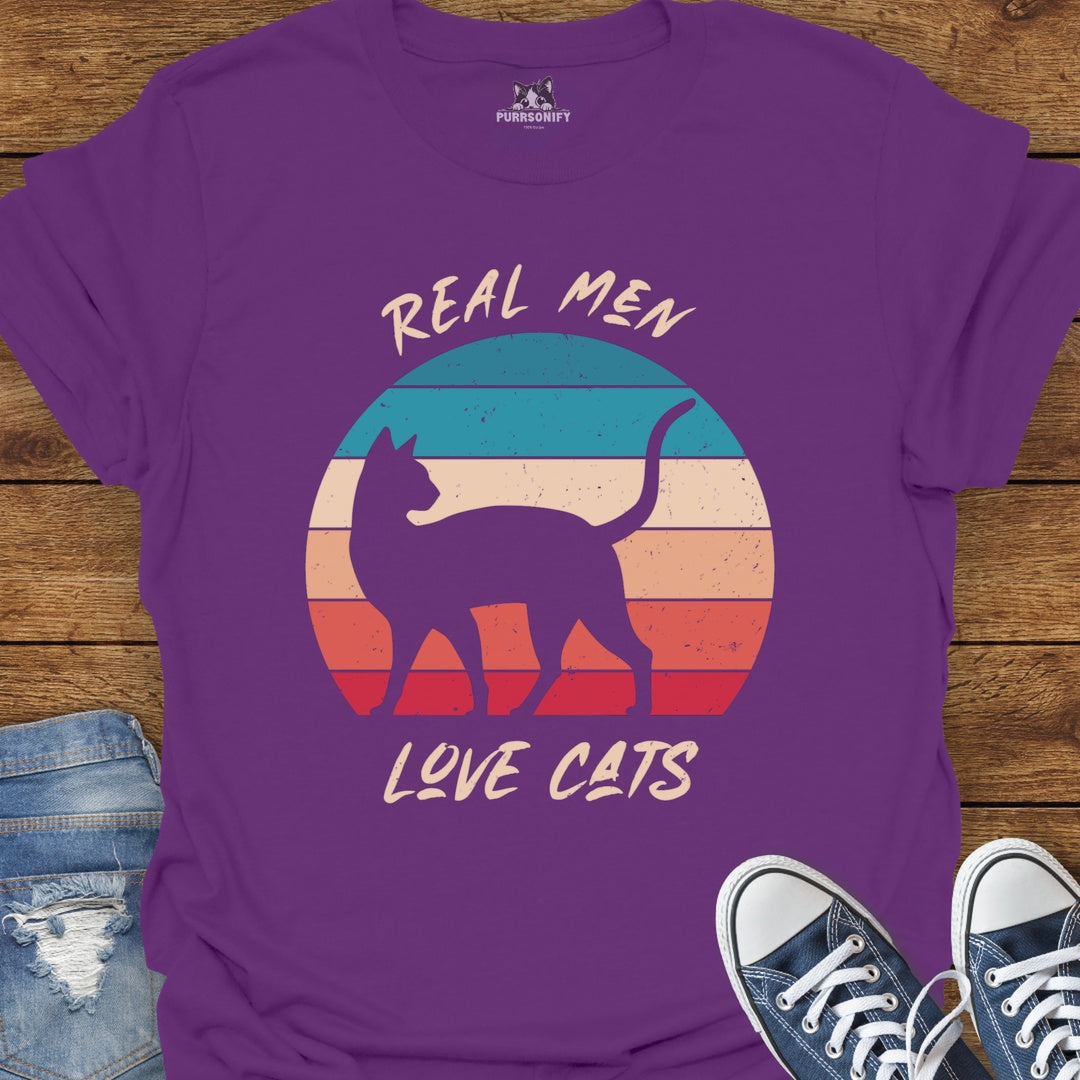 Real Men Love Cats T-Shirt