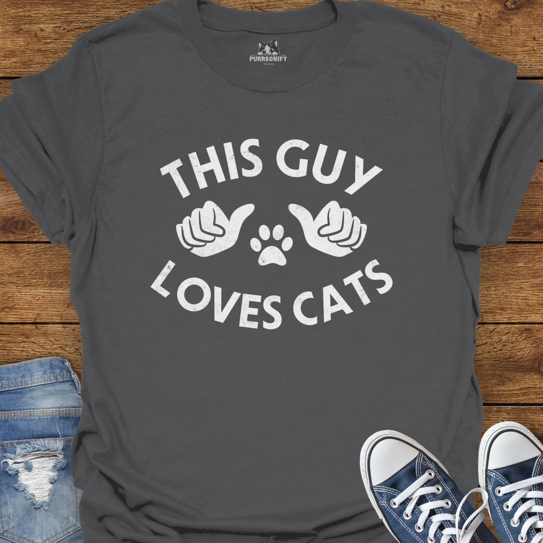 This Guy Loves Cats T-Shirt