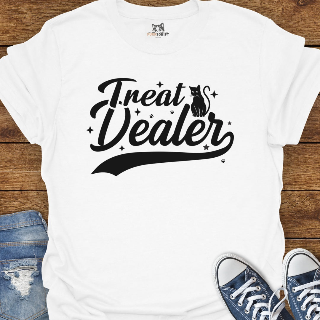 Treat Dealer Cat T-Shirt