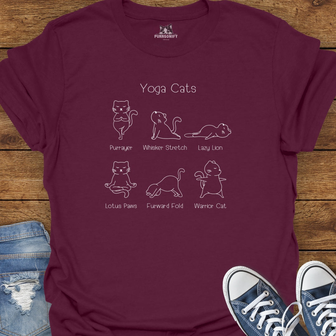 Yoga Cats T-Shirt
