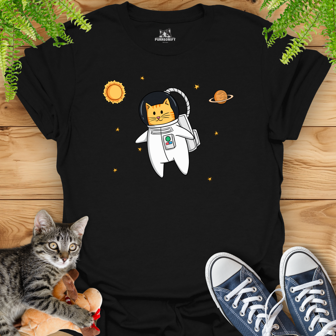 Astronaut Cat T-Shirt