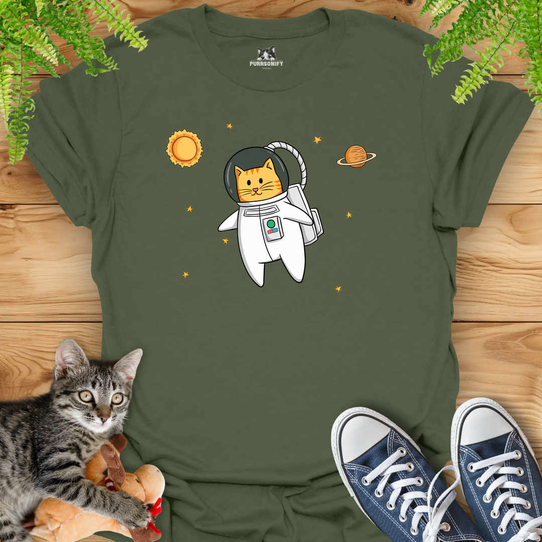 Astronaut Cat T-Shirt