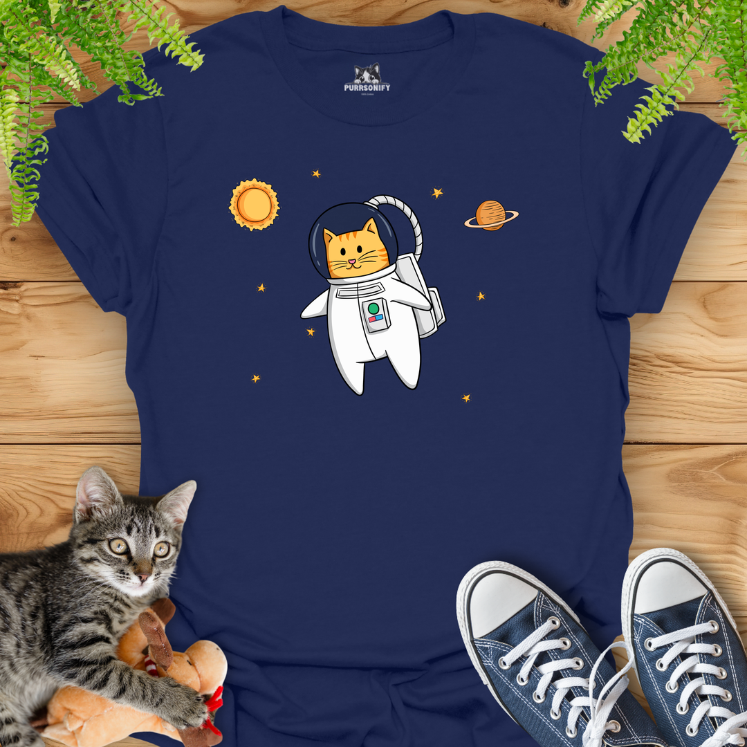 Astronaut Cat T-Shirt