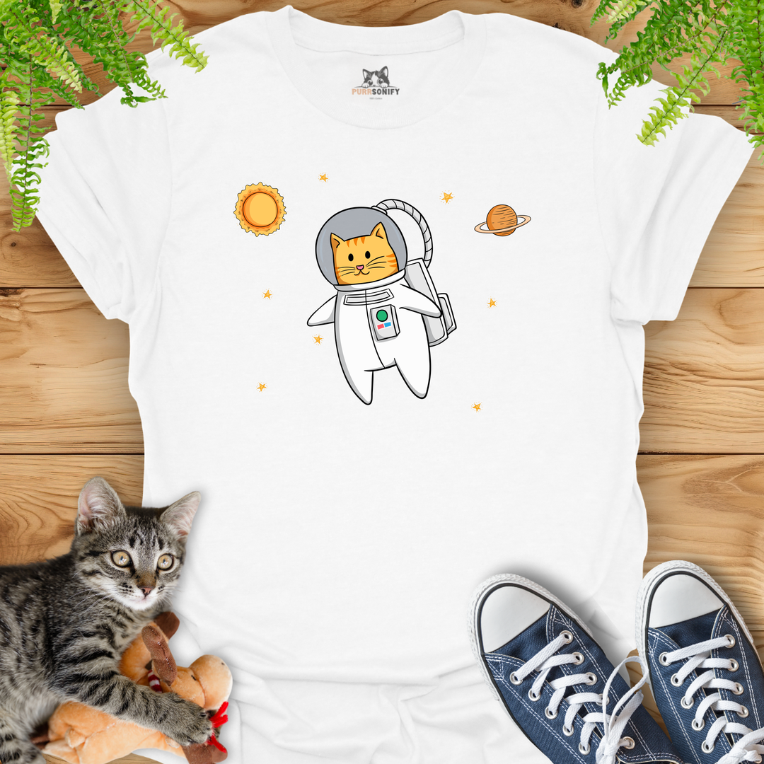 Astronaut Cat T-Shirt