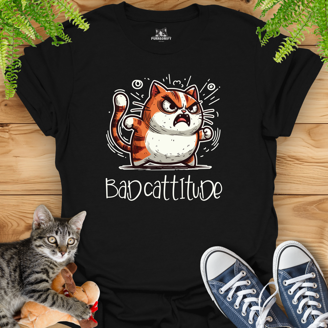 Bad Cattitude T-Shirt