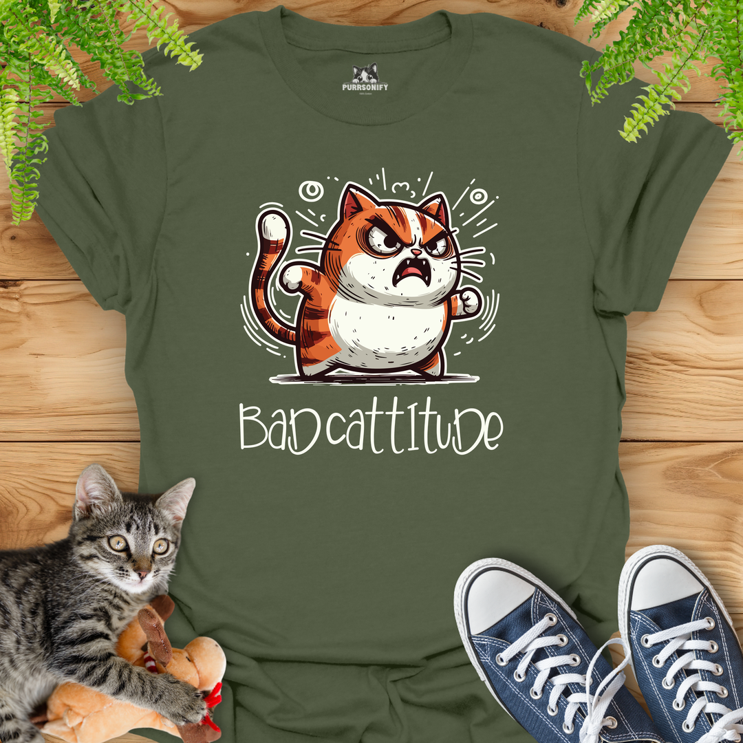 Bad Cattitude T-Shirt