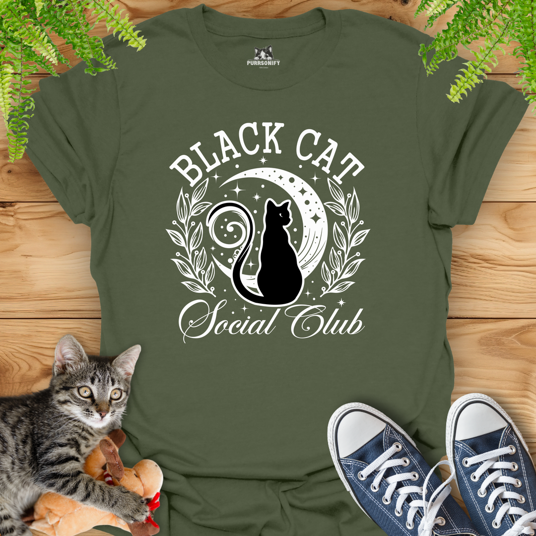 Black Cat Social Club T-Shirt