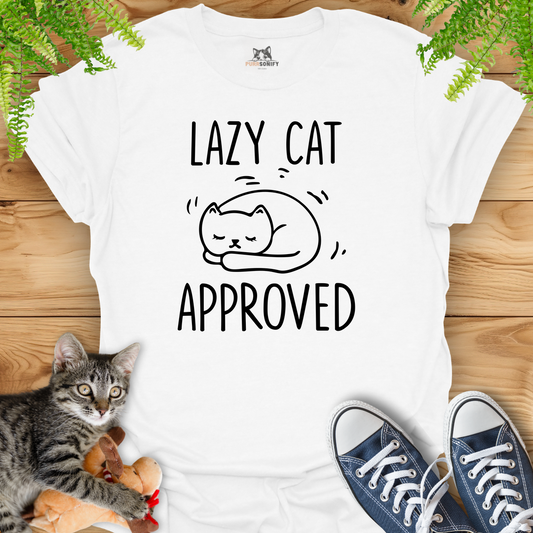 Lazy Cat Approved T-Shirt