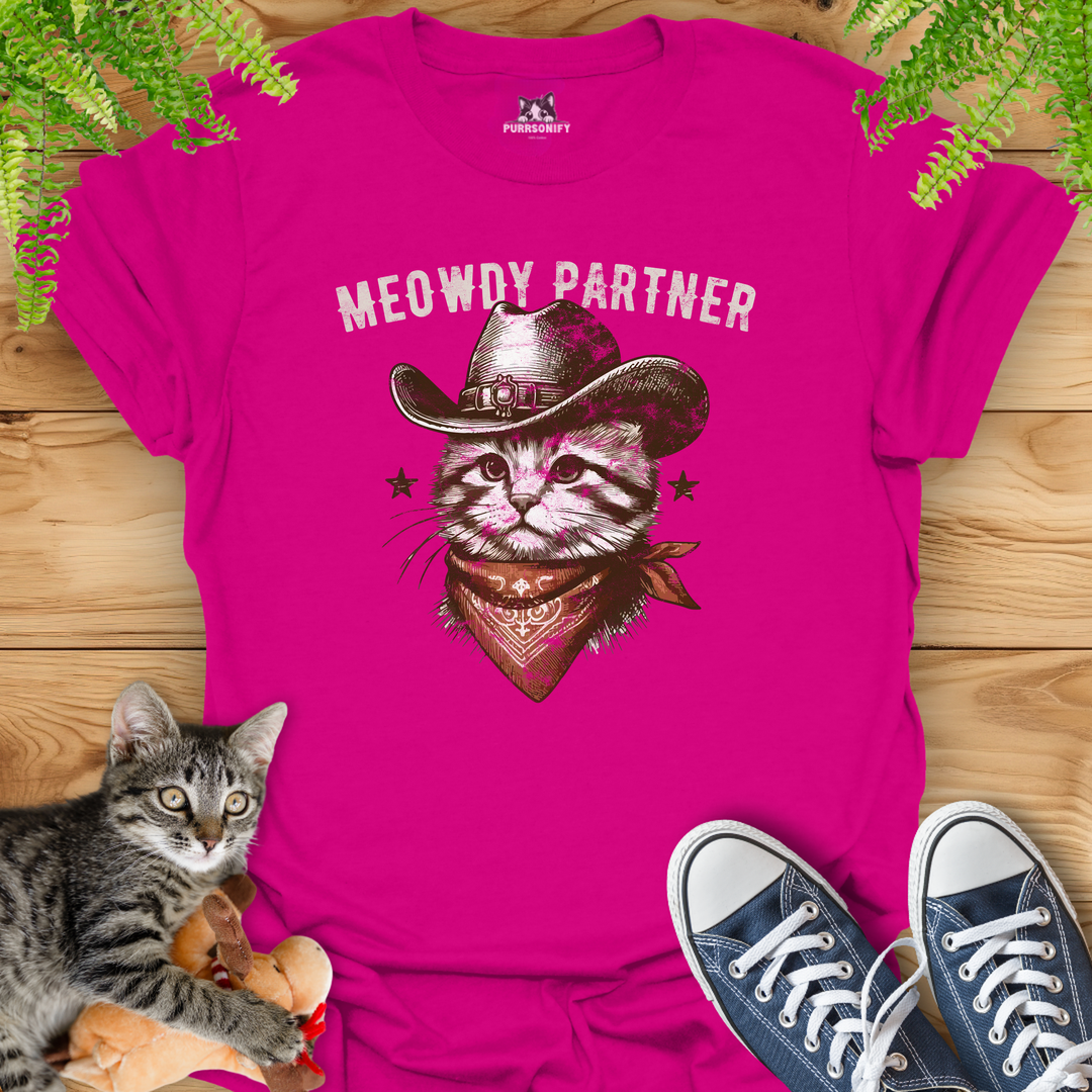 Meowdy Partner Cat T-Shirt