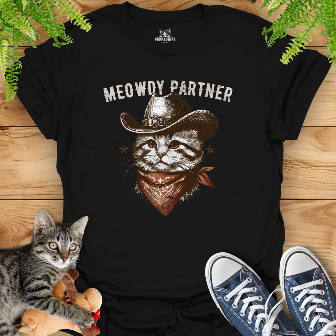 Meowdy Partner Cat T-Shirt