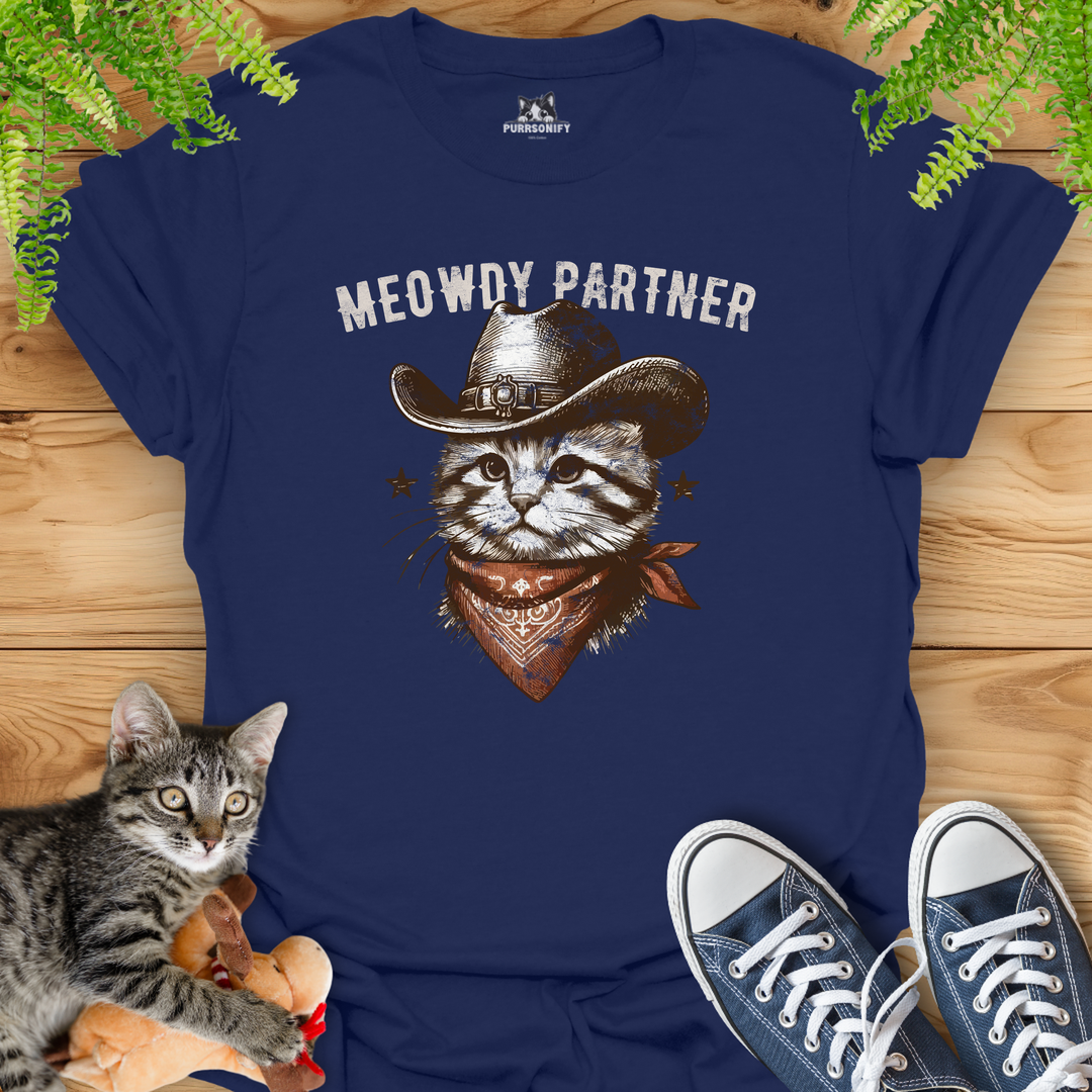 Meowdy Partner Cat T-Shirt