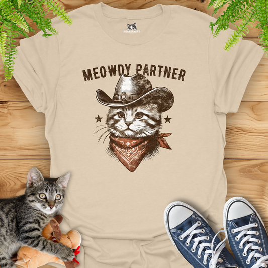 Meowdy Partner Cat T-Shirt