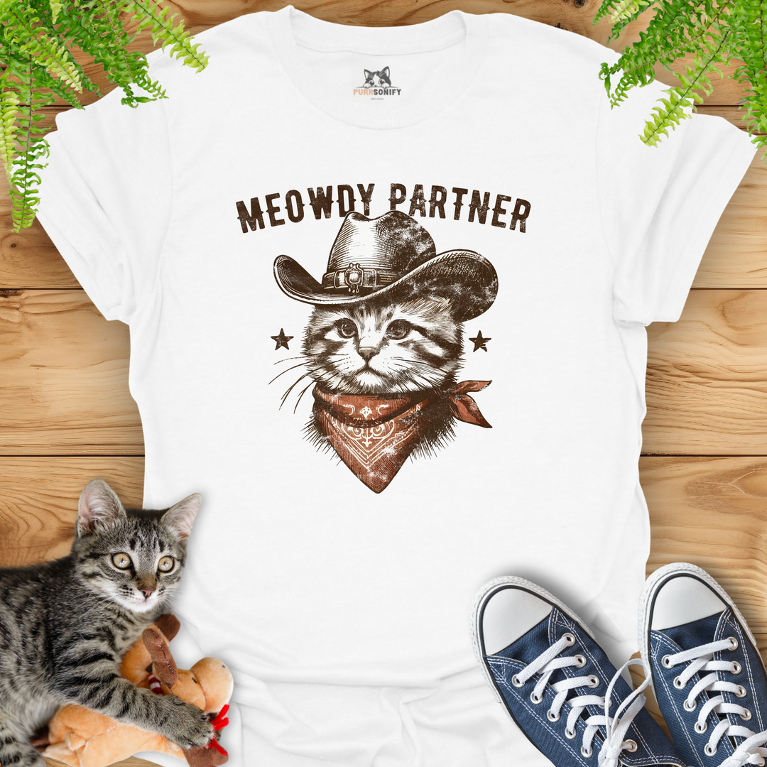 Meowdy Partner Cat T-Shirt