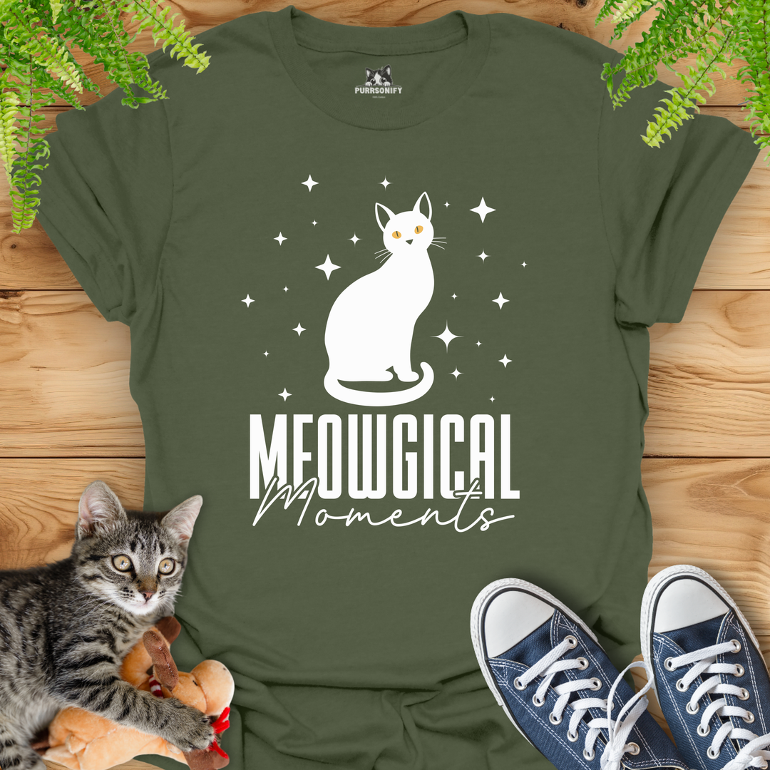 Meowgical Moments Cat T-Shirt