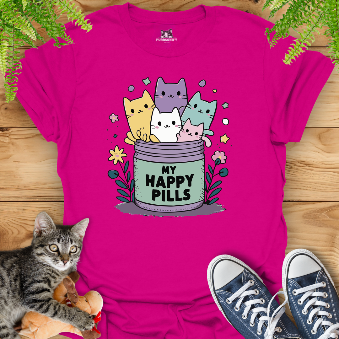 My Happy Pills - Cats T-Shirt