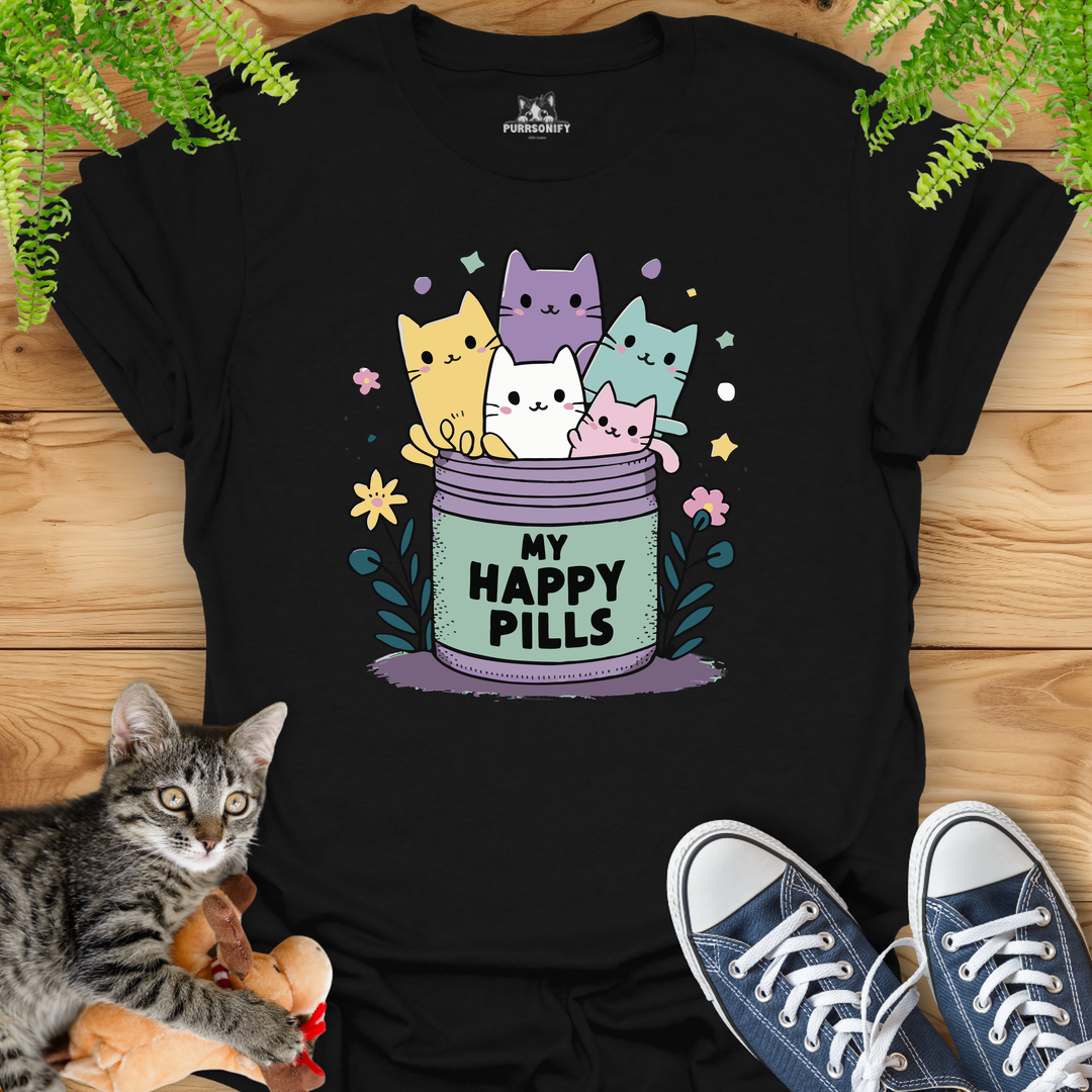 My Happy Pills - Cats T-Shirt