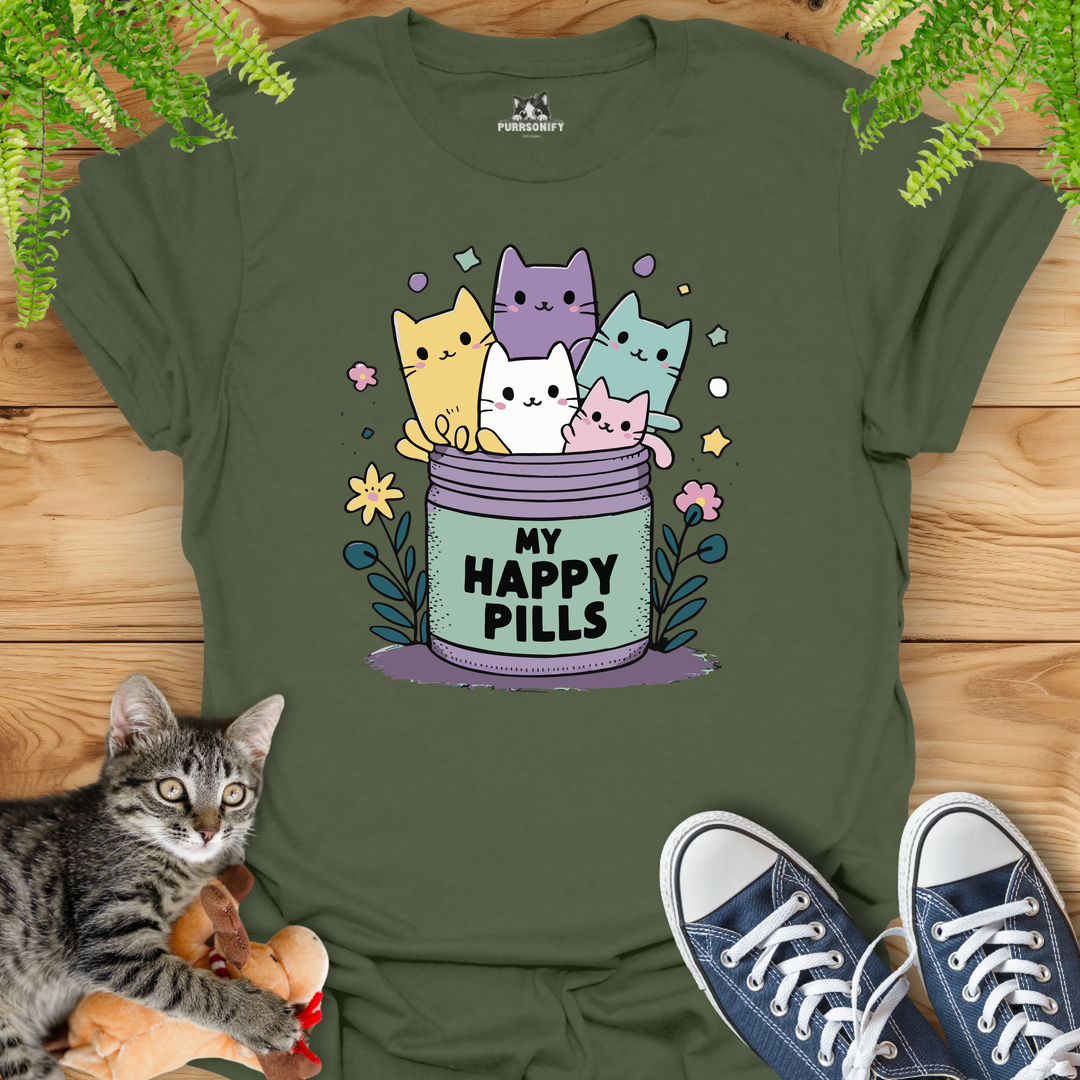 My Happy Pills - Cats T-Shirt