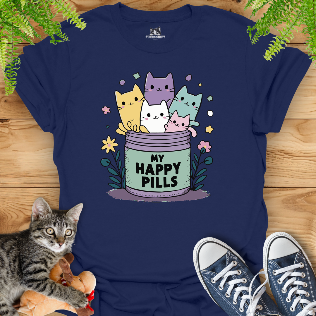 My Happy Pills - Cats T-Shirt