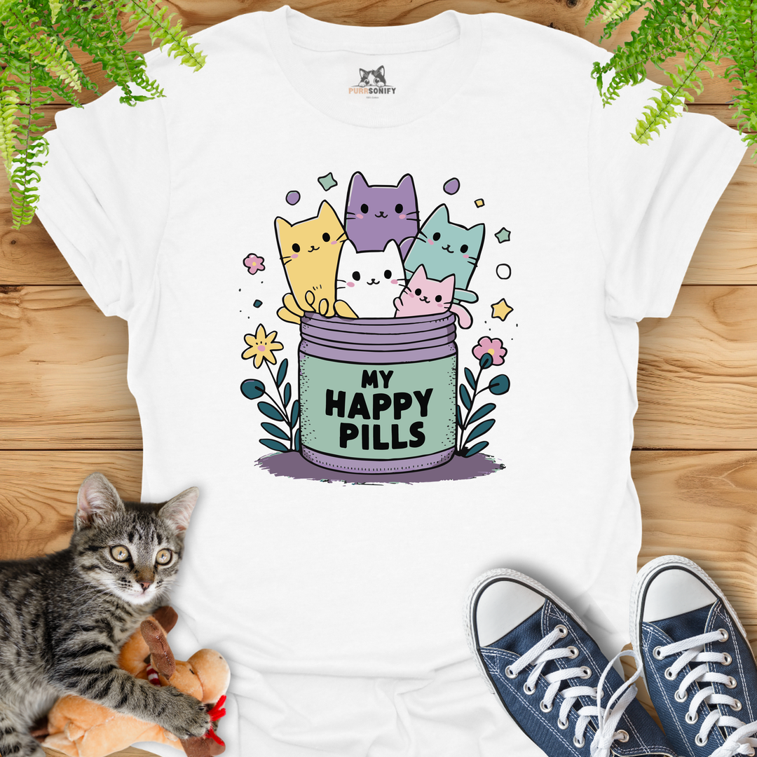 My Happy Pills - Cats T-Shirt