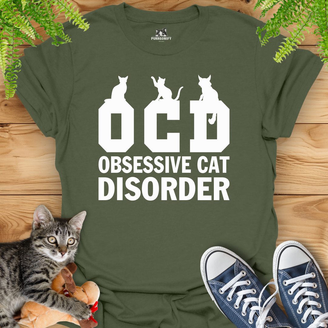 Obsessive Cat Disorder T-Shirt