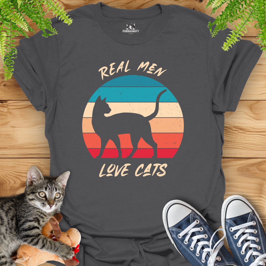 Real Men Love Cats T-Shirt