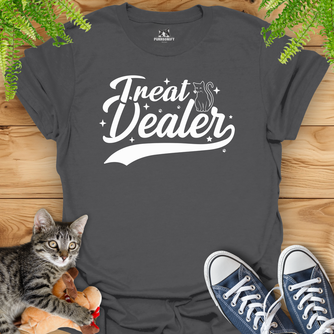 Treat Dealer Cat T-Shirt