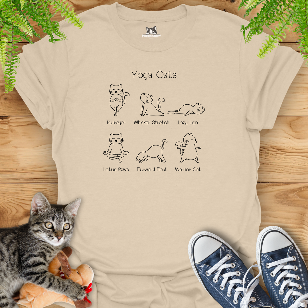 Yoga Cats T-Shirt