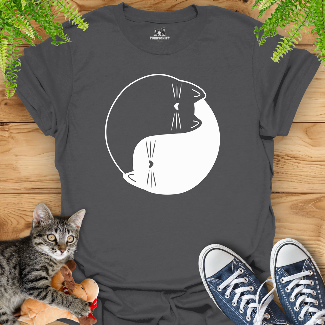 Cat Yin Yang T-Shirt