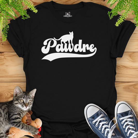 Pawdre Cat Is T-Shirt