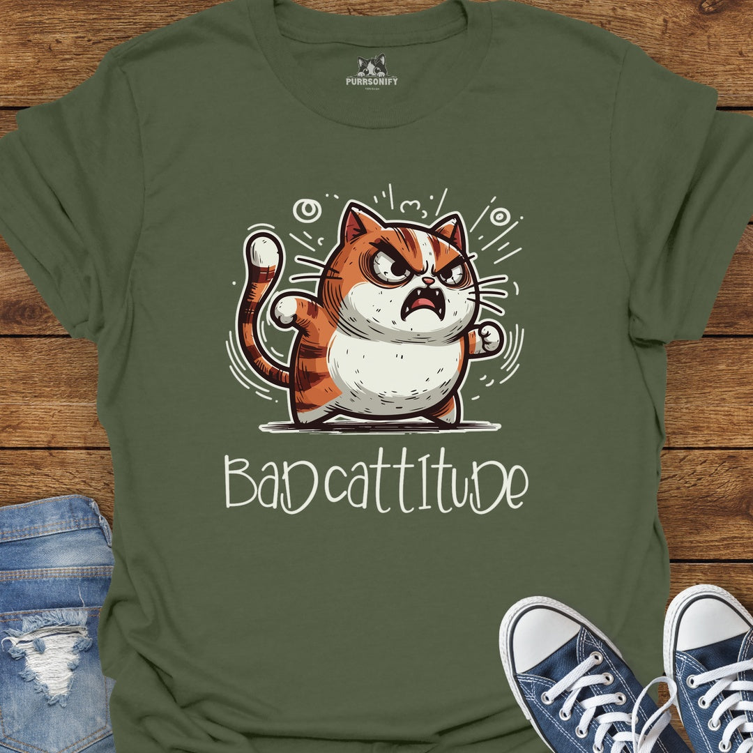 Bad Cattitude T-Shirt