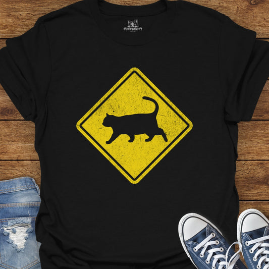 Cat Crossing T-Shirt