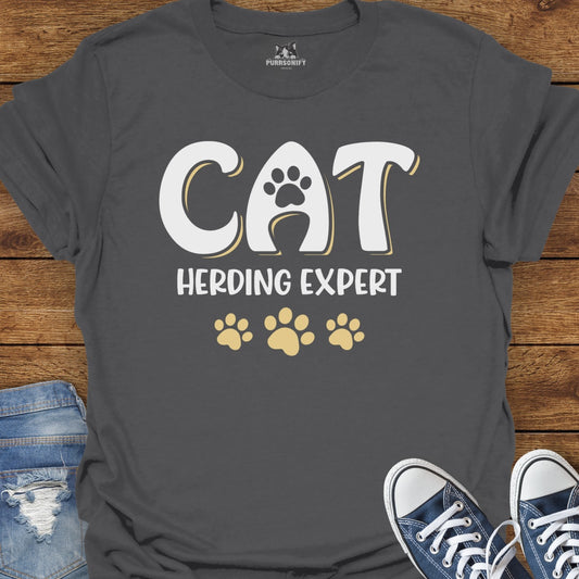 Cat Herding Expert T-Shirt