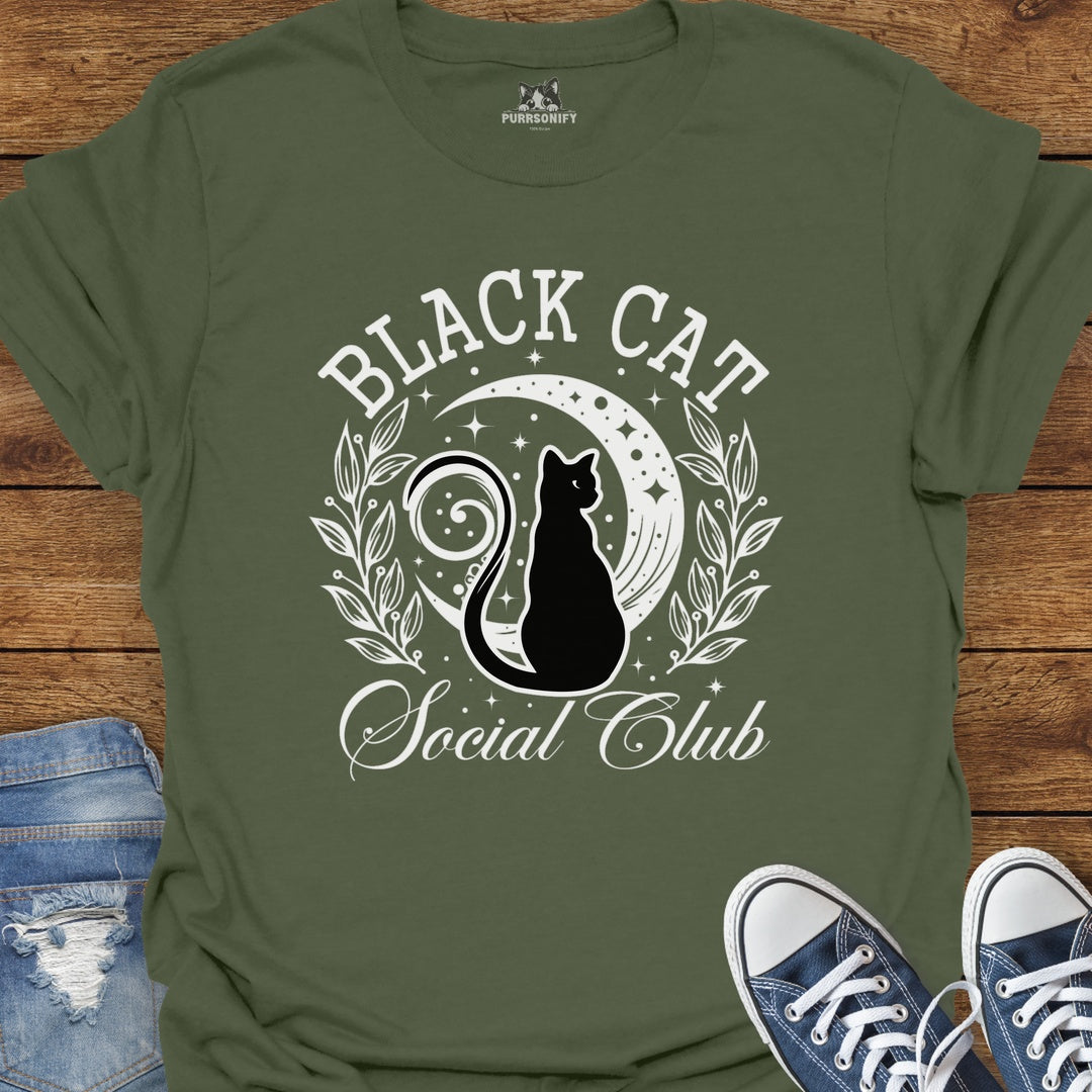 Black Cat Social Club T-Shirt