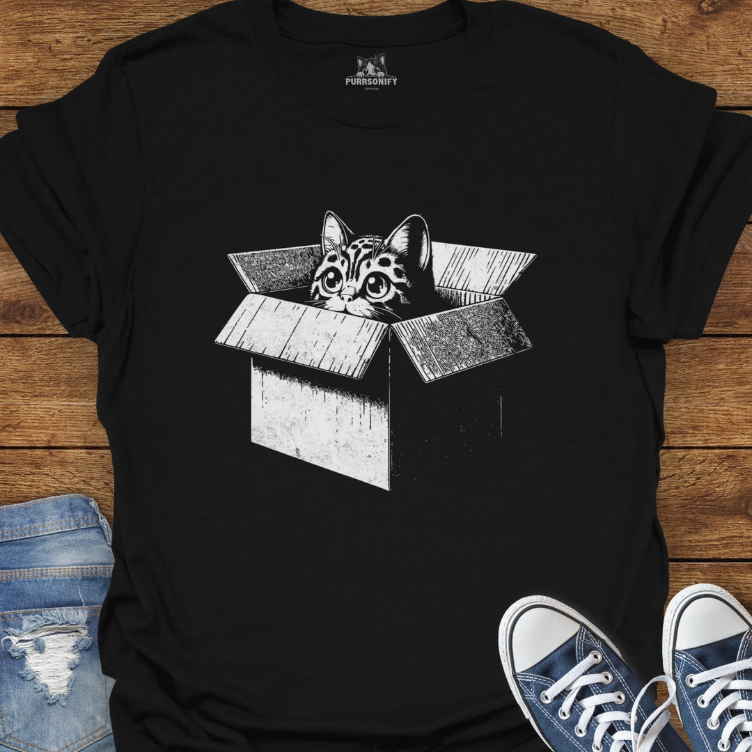 Cat in a Box T-Shirt