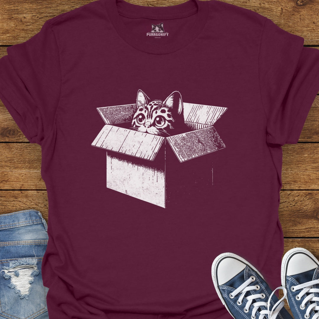 Cat in a Box T-Shirt