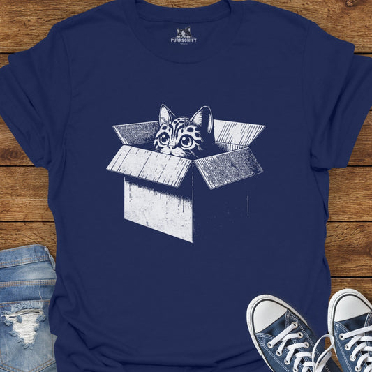 Cat in a Box T-Shirt