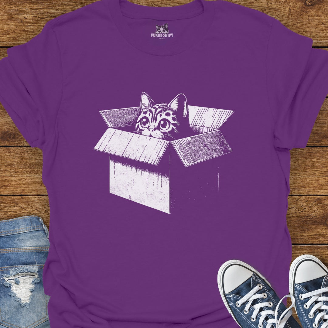 Cat in a Box T-Shirt