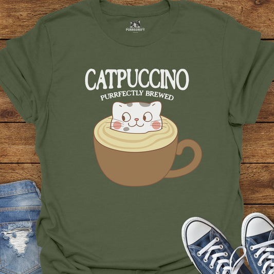 Catpuccino Cat T-Shirt