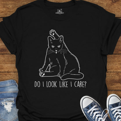 Do I Look Like I Care? Cat T-Shirt