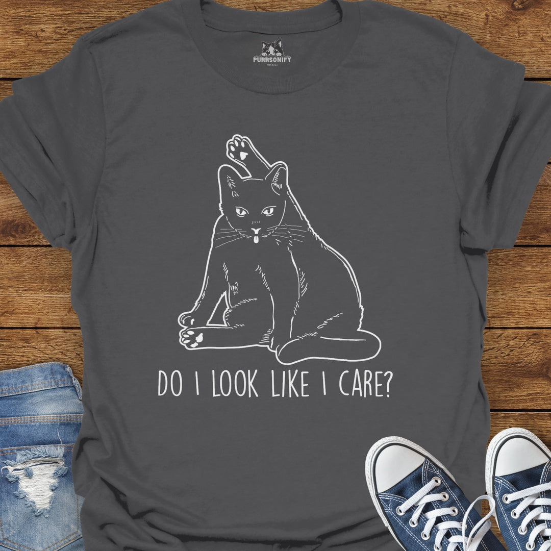 Do I Look Like I Care? Cat T-Shirt