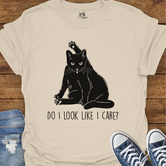 Do I Look Like I Care? Cat T-Shirt