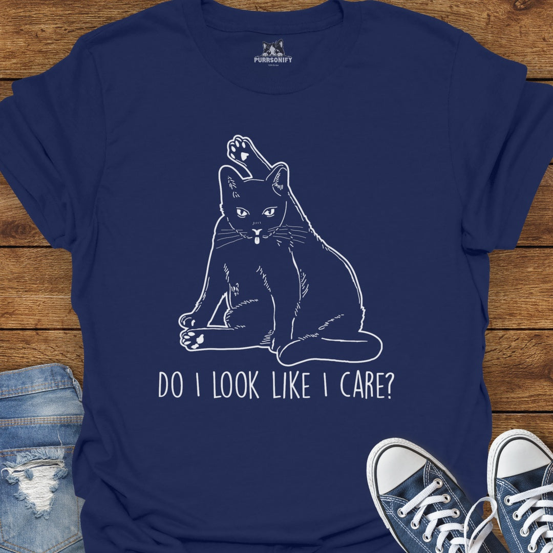 Do I Look Like I Care? Cat T-Shirt