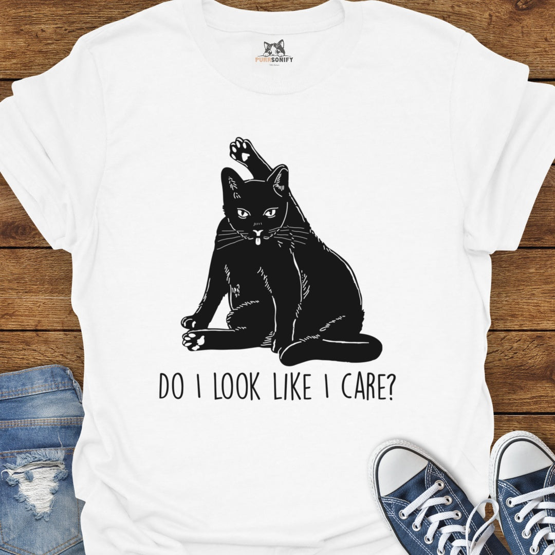 Do I Look Like I Care? Cat T-Shirt