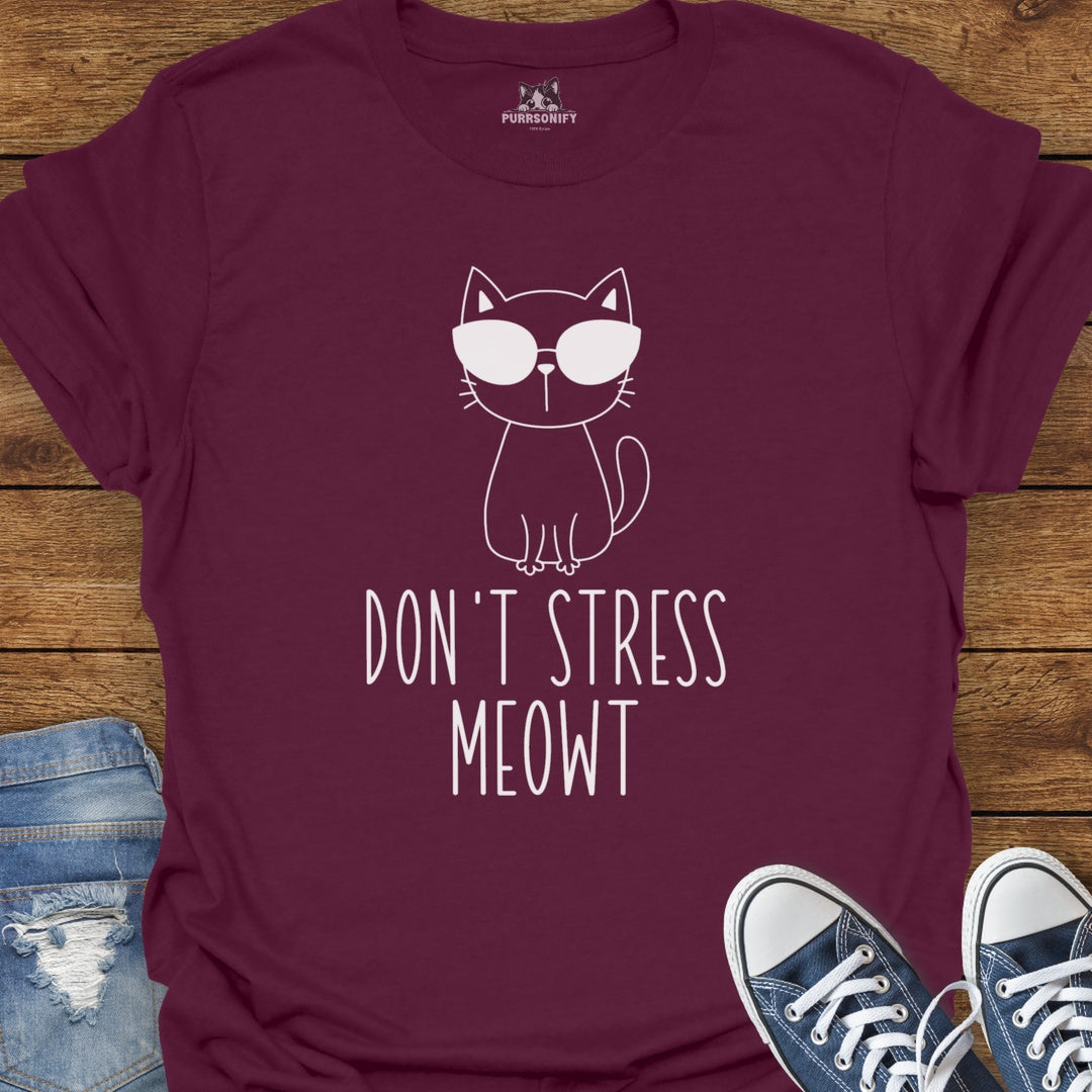 Don't Stress Meowt Cat T-Shirt